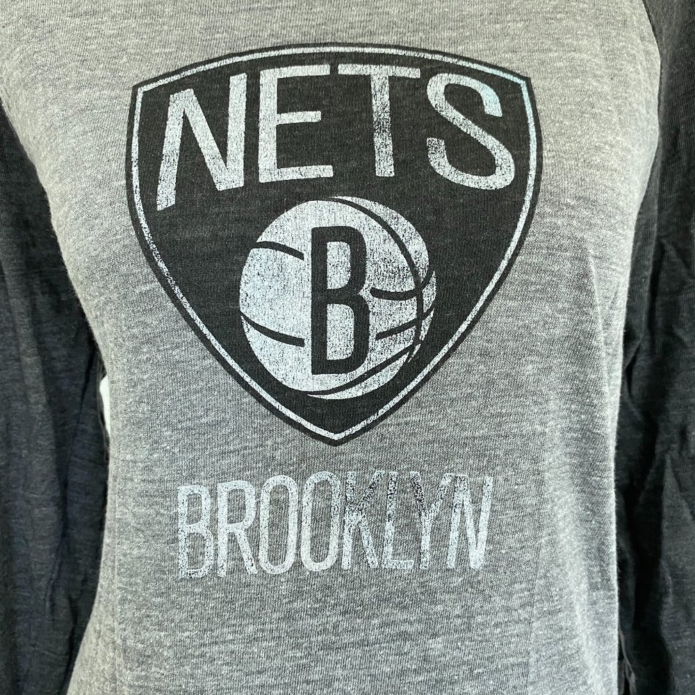 Adidas Brooklyn Nets XL Baseball Tee